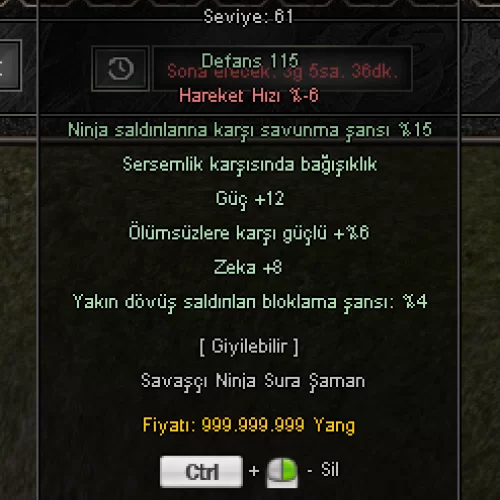  +8 KAPLAN KALKAN EFSUNLAR ON NUMARA